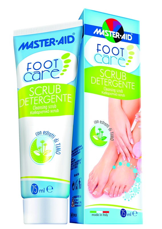 MASTER-AID FOOTCARE DETERGENTE SCRUB PER PIEDI 75 ML L4 - farmasconti.eu