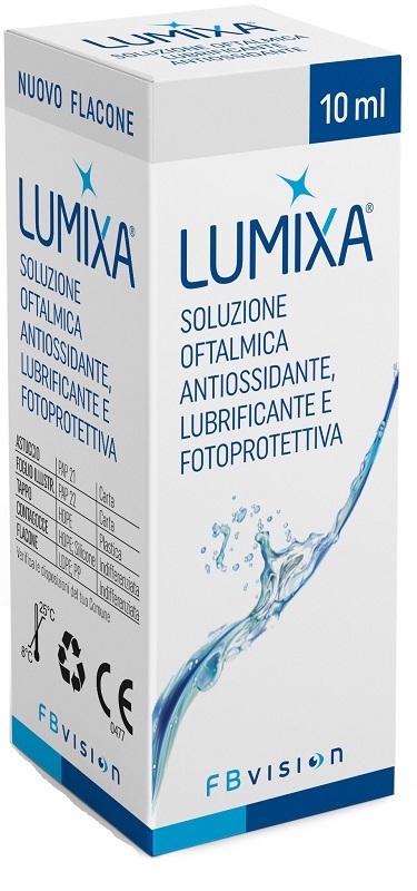 LUMIXA SOLUZIONE OFTALMICA LUBRIFICANTE ANTIOSSIDANTE 10 ML - farmasconti.eu