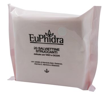 EUPHIDRA SALVIETTINE STRUCCANTI 20 PEZZI - farmasconti.eu