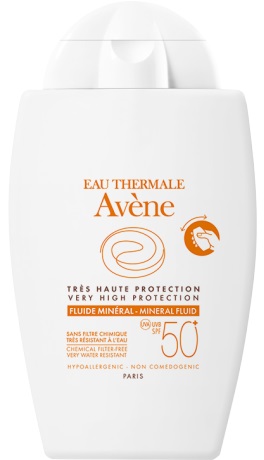 EAU THERMALE AVENE SOLARE FLUIDO MINERALE 50+ 40 ML - farmasconti.eu