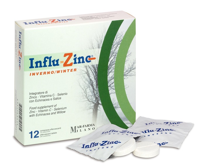 INFLUZINC INVERNO 12 COMPRESSE EFFERVESCENTI - farmasconti.eu