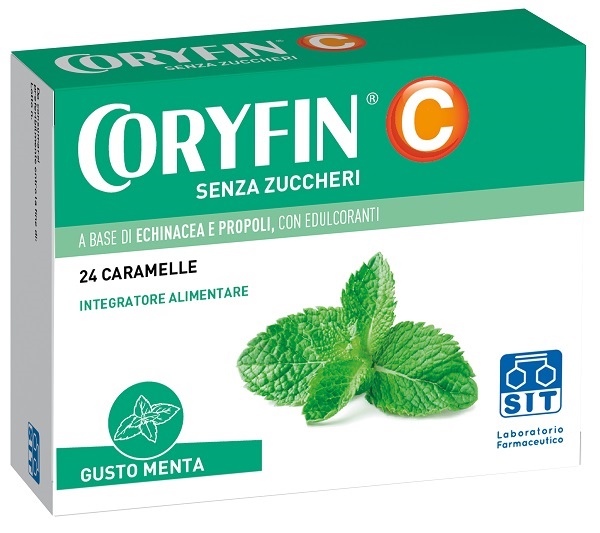 CORYFIN C SENZA ZUCCHERO MENTOLO 48 G - farmasconti.eu