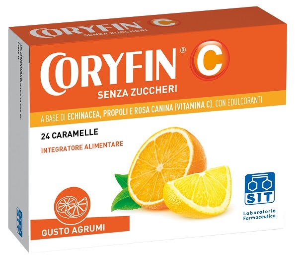 CORYFIN C SENZA ZUCCHERO AGRUMI 48 G - farmasconti.eu
