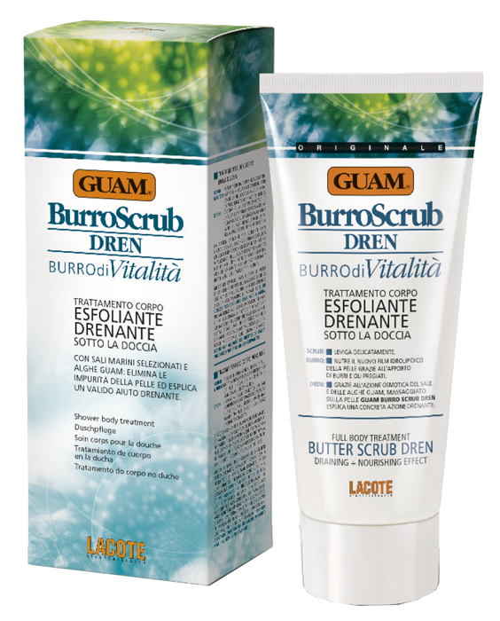 GUAM BURRO SCRUB DREN 200 ML - farmasconti.eu