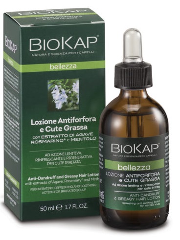 BIOKAP BELLEZZA LOZIONE ANTIFORFORA E CUTE GRASSA 50 ML BIOSLINE - farmasconti.eu