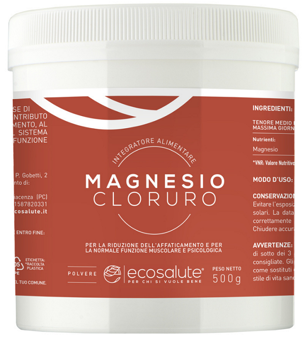 MAGNESIO CLORURO POLVERE 500 G - farmasconti.eu