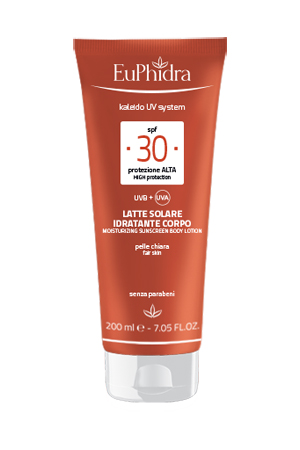 EUPHIDRA KALEIDO UV SYSTEM LATTE SOLARE CORPO 30 - farmasconti.eu
