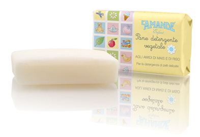 L'AMANDE ENFANT PANE DETERGENTE VEGETALE 100 G - farmasconti.eu