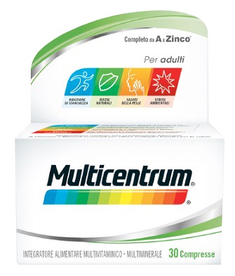 MULTICENTRUM ADULTI 30 COMPRESSE - farmasconti.eu