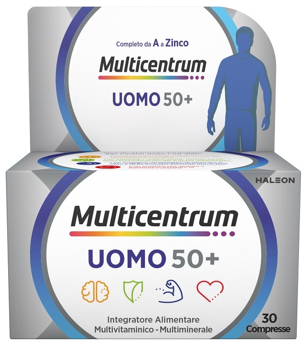MULTICENTRUM UOMO 50+ 30 COMPRESSE - farmasconti.eu