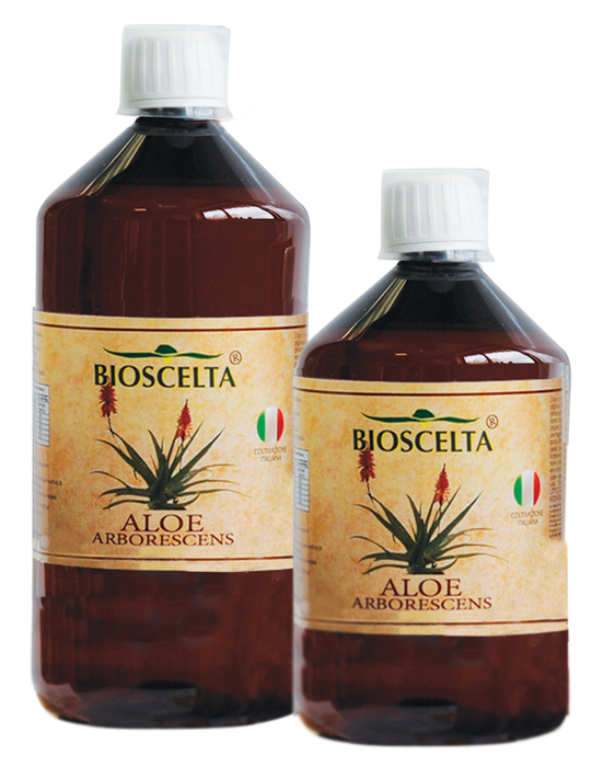 RAIHUEN ALOE ARBORESCENS PURO SUCCO BIOSCELTA 1000 ML - farmasconti.eu
