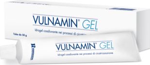 VULNAMIN MEDICAZIONE INTERATTIVA IN GEL A BASE DI AMINOACIDICOSTITUTIVI DEL COLLAGENE E SODIO JALURONATO TUBO 50 G - farmasconti.eu