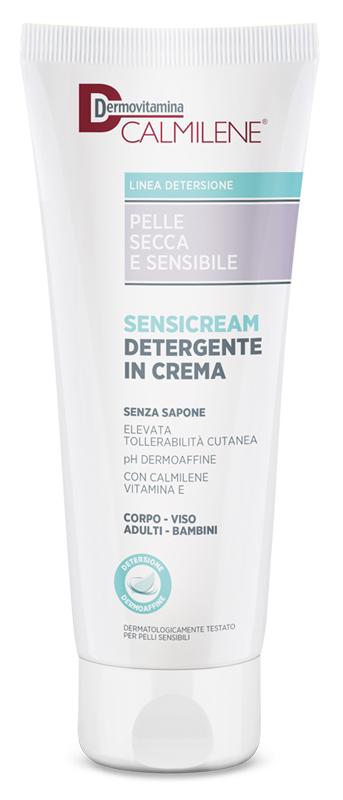 DERMOVITAMINA CALMILENE SENSICREAM DETERGENTE IN CREMA SENZA SAPONE PER PELLE SECCA E SENSIBILE 250 ML - farmasconti.eu