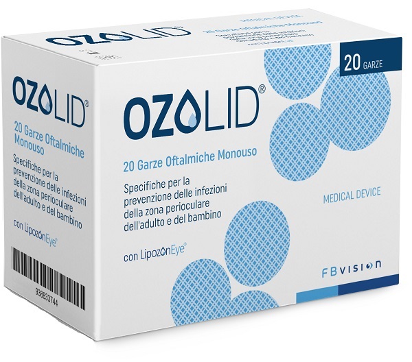 GARZA OZOLID OFTALMICA TNT CON OLIO OZONIZZATO IN FOSFOLIPIDI LIPOZONEYE 20 PEZZI - farmasconti.eu