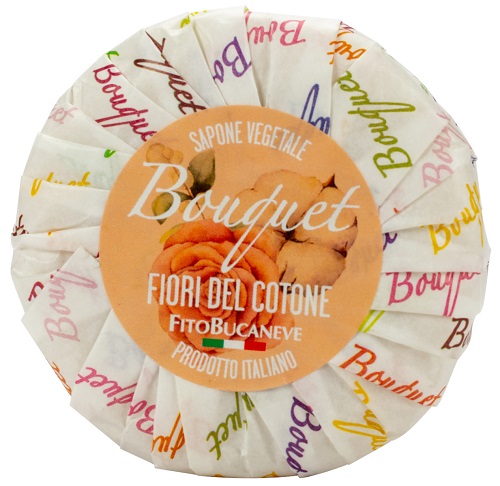 BOUQUET SAPONE VEGETALE FIORI DEL COTONE 100 G - farmasconti.eu