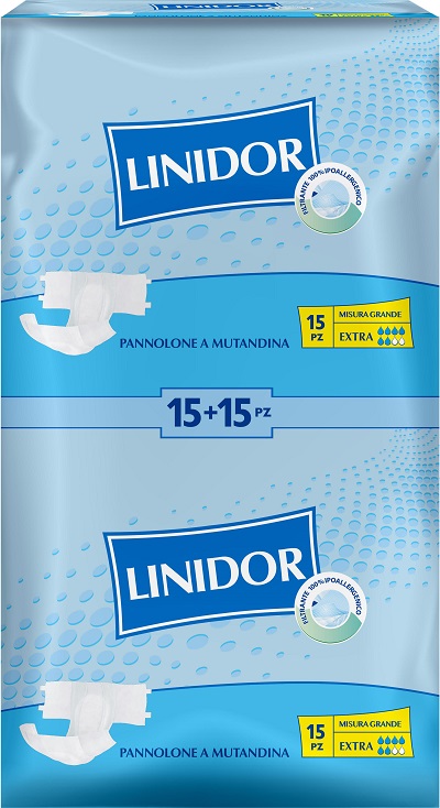 PANNOLONE PER INCONTINENZA A MUTANDINA LINIDOR MG 30 PEZZI - farmasconti.eu