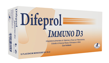 DIFEPROL IMMUNO D3 12 FLACONCINI DA 10 ML - farmasconti.eu