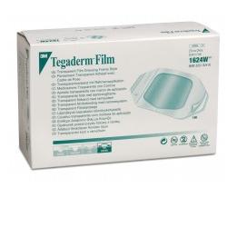 MEDICAZIONE TRASPARENTE STERILE SEMIPERMEABILE IN POLIURETANO TEGADERM FILM CM10X12 5 PEZZI - farmasconti.eu