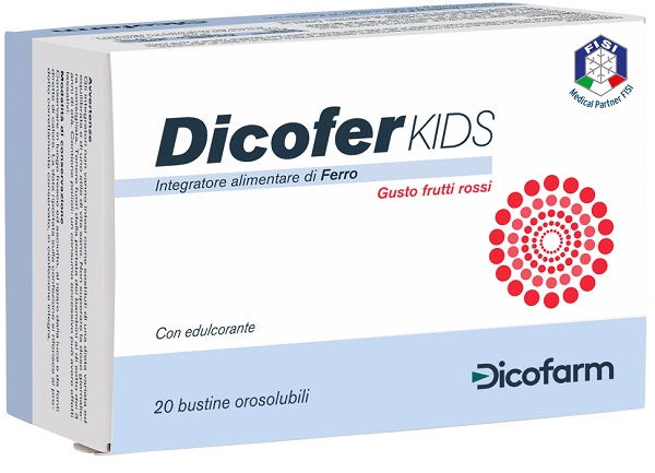 DICOFER KIDS 20 BUSTINE OROSOLUBILI - farmasconti.eu