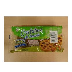 HAPPY FARM CROSTATA ALLA NOCCIOLA SENZA GLUTINE 180 G - farmasconti.eu