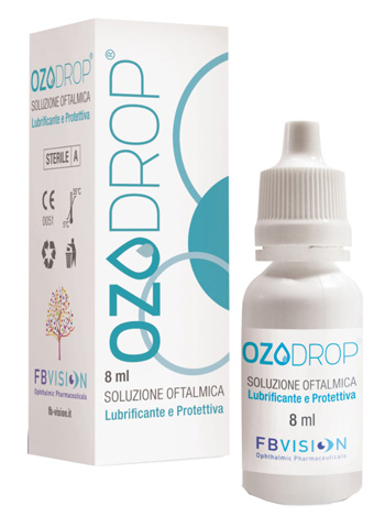 OZODROP LIPOZONEYE SOLUZIONE OFTALMICA BASE DI OLIO OZONIZZATO IN FOSFOLIPIDI 8 ML - farmasconti.eu