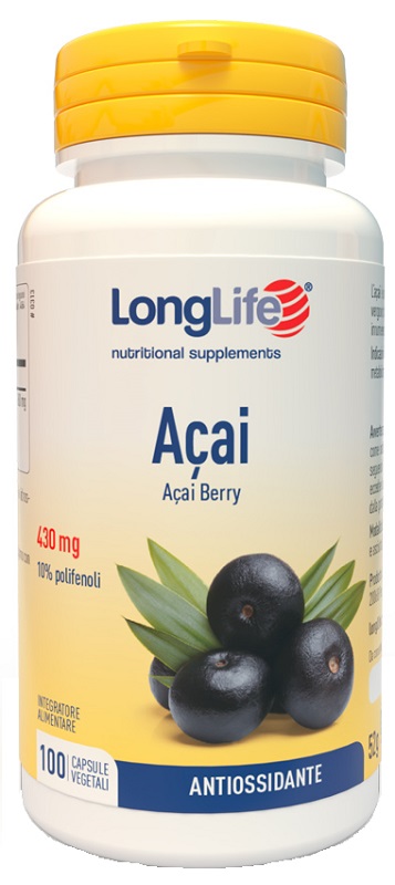LONGLIFE ACAI 100 CAPSULE VEGETALI - farmasconti.eu