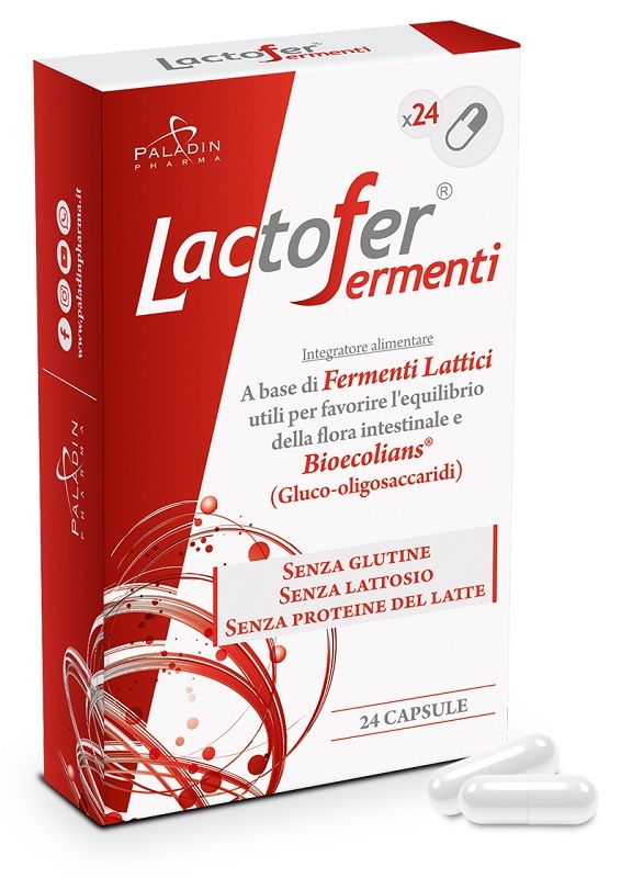 LACTOFER FERMENTI 24 CAPSULE - farmasconti.eu