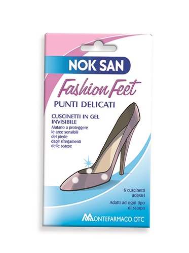 NOK SAN FASHION FEET PUNTI DELICATI 6 PEZZI - farmasconti.eu