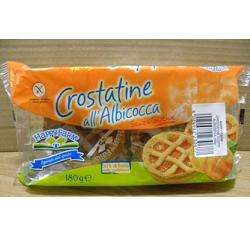 HAPPY FARM CROSTATA DI ALBICOCCHE SENZA GLUTINE 180 G - farmasconti.eu