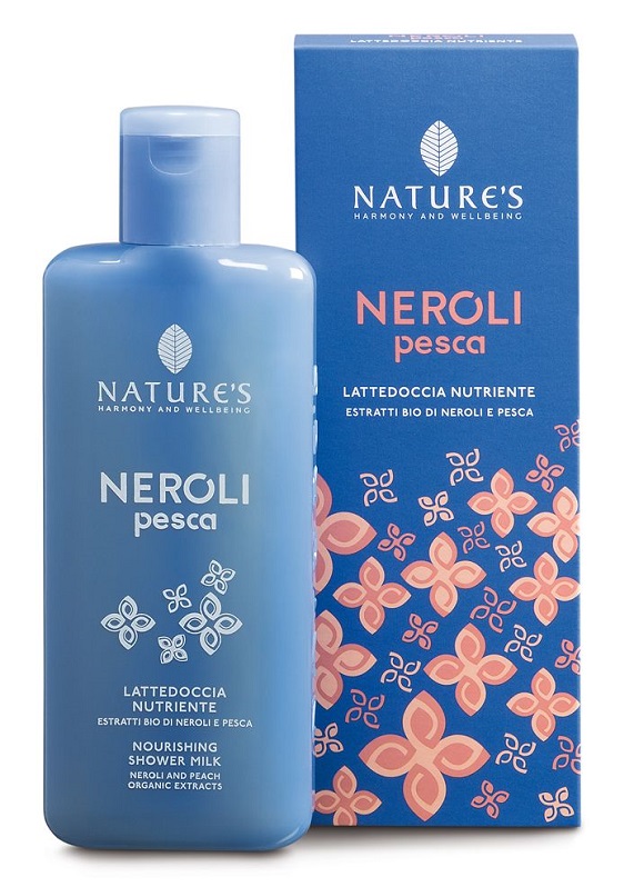 NATURE'S NEROLI E PESCA LATTE DOCCIA NUTRIENTE 200 ML - farmasconti.eu