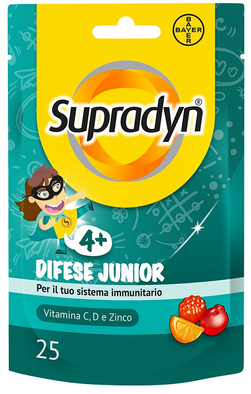 SUPRADYN DIFESE JUNIOR 25 CARAMELLE GOMMOSE - farmasconti.eu