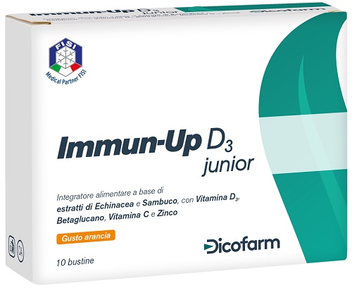 IMMUN UP D3 JUNIOR 10 BUSTINE DA 3 G - farmasconti.eu
