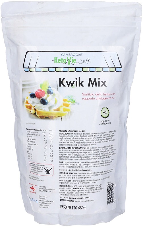 KETOVIE CAFE' KWIK MIX SOSTITUTO FARINA 680 G - farmasconti.eu