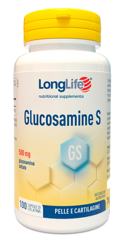 LONGLIFE GLUCOSAMINE S 100 CAPSULE DI GELATINA - farmasconti.eu