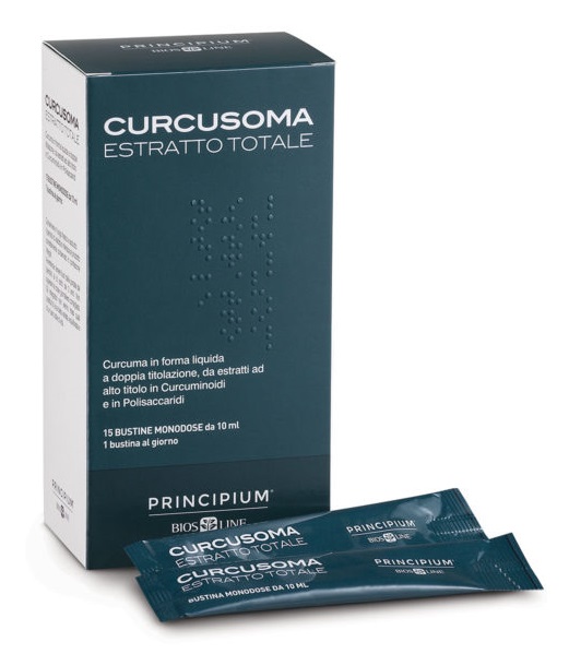 PRINCIPIUM CURCUSOMA ESTRATTO TOTALE 30 BUSTINE 10 ML - farmasconti.eu