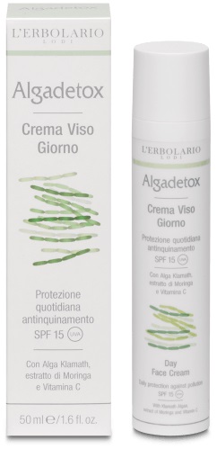 ALGADETOX CREMA VISO GIORNO PROTEZIONE QUOTIDIANA ANTINQUINAMENTO SPF15 50 ML - farmasconti.eu