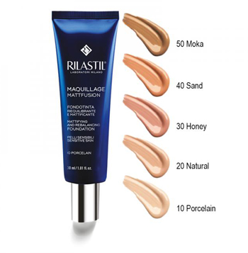 RILASTIL MAQUILLAGE FONDOTINTA RIEQUILIBRANTE MATTIFIANT 30 30 ML - farmasconti.eu
