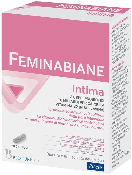 FEMINABIANE INTIMA 20 CAPSULE - farmasconti.eu