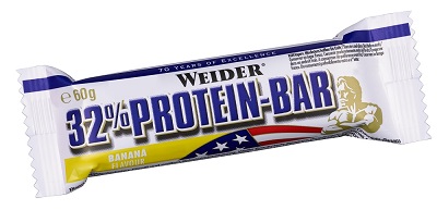 WEIDER 32% PROTEIN BARRETTA BANANA 60 G - farmasconti.eu