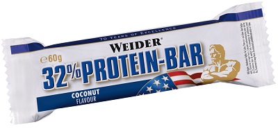 WEIDER 32% PROTEIN BARRETTA COCCO 60 G - farmasconti.eu