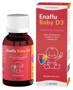 ENAFLU BABY D3 SOLUZIONE ORALE 150 ML - farmasconti.eu