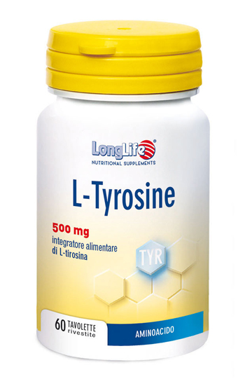 LONGLIFE L-TYROSINE 60 TAVOLETTE RIVESTITE DA 1,2 G - farmasconti.eu