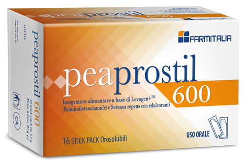 PEAPROSTIL 600 16 STICK PACK OROSOLUBILI - farmasconti.eu