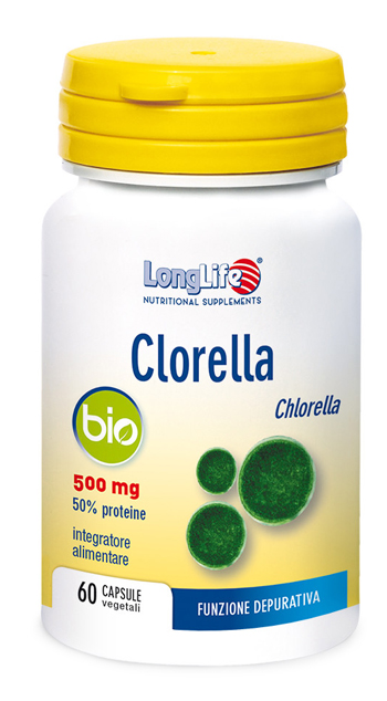 LONGLIFE CLORELLA BIO 60 CAPSULE VEGETALI - farmasconti.eu