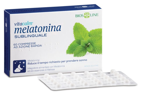 VITACALM MELATONINA 120 COMPRESSE SUBLINGUALI - farmasconti.eu