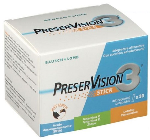 PRESERVISION 3 30 STICK OROSOLUBILI DA 2 G - farmasconti.eu