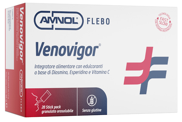 VENOVIGOR 20 STICK PACK GRANULATO OROSOLUBILE - farmasconti.eu