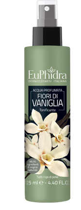 EUPHIDRA ACQUA PROFUMATA VANIGLIA IN FLACONE CON ETICHETTA POMPA SPRAY - farmasconti.eu