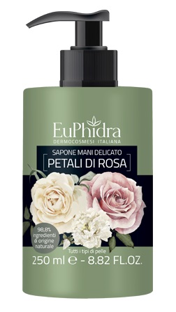 EUPHIDRA SAPONE LIQUIDO MANI ROSA IN FLACONE CON ETICHETTA DISPENSER - farmasconti.eu