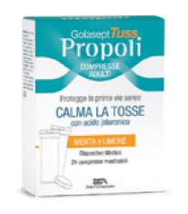 GOLASEPT TUSS PROPOLI CPR TOSSE DISPOSITIVO MEDICO COMPRESSE MASTICABILI ALLA PROPOLI IN ASTUCCIO - farmasconti.eu